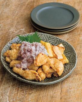 揚げ物なのに低糖質。大根と鶏のから揚げおろしダレがけ