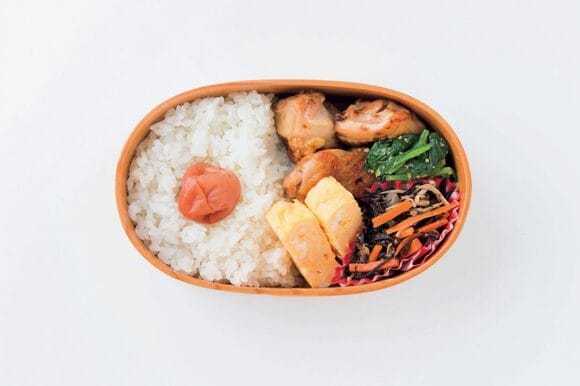 お弁当の中身は5色