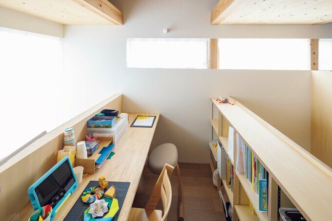子ども部屋のワークスペース