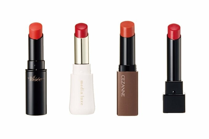 大人世代におすすめのプチプラリップ