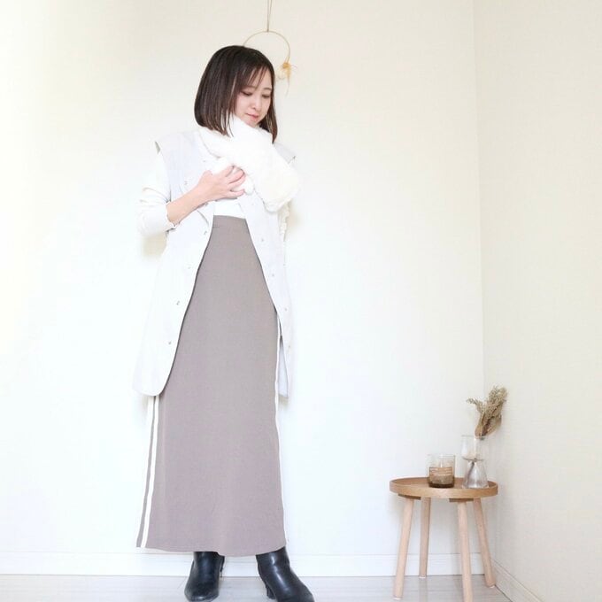 ティペットをプラスしてもかわいい