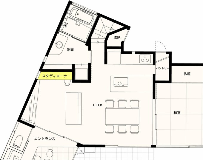 リビング学習がしやすい間取り