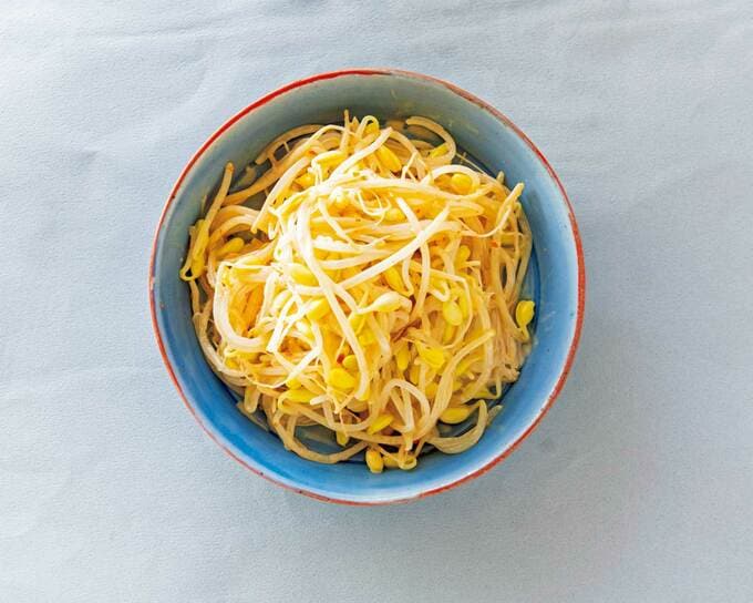 豆もやしのマヨジャンあえ