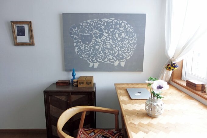 整った仕事部屋