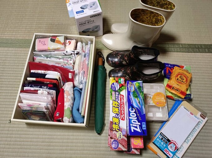 まだ使える生活用品を寄付