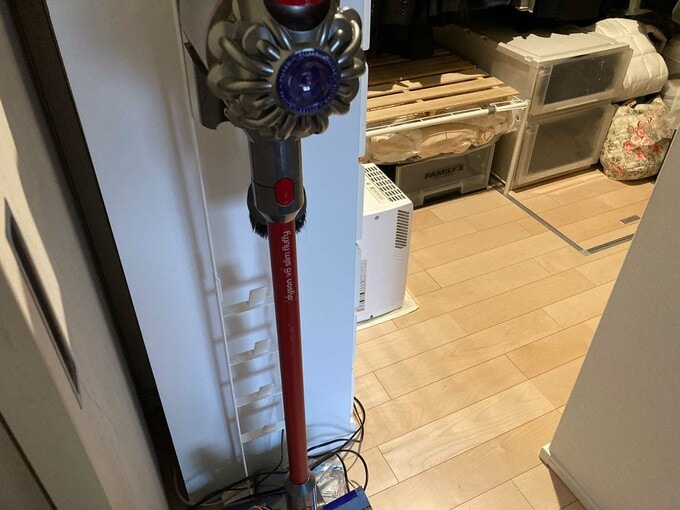 1階のクローゼットの床下点検口