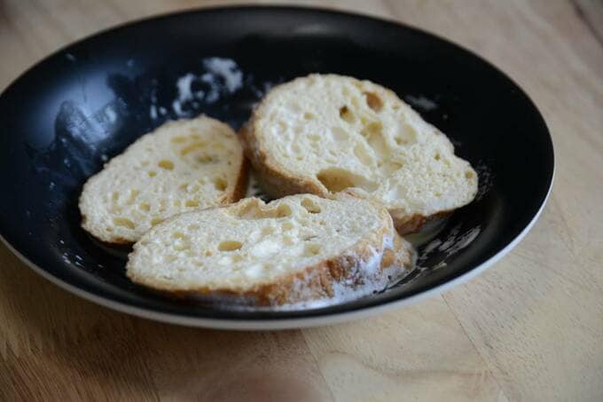 浸し液がなくなるまで浸す