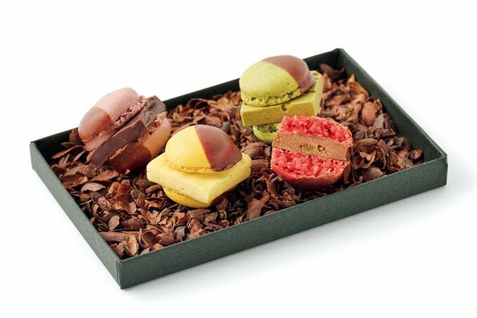 MAMEIL NAMA CHOCOLATE MACARON 6個入り¥3700(MAMEIL NAMA CHOCOLATE MACARON)
