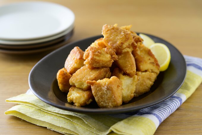 厚揚げしょうゆから揚げ