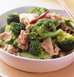 豚肉とブロッコリーの和風炒め煮