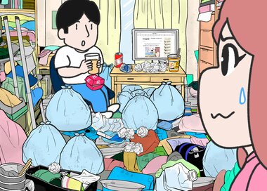 想像以上の汚部屋に驚愕…何かが違う？5つ見つけたらエラい間違い探し