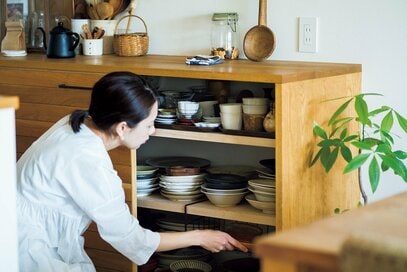 ものが増えない家のルール。「好き」「長く使う」を基準に選ぶ