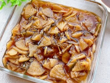 大根だけでつくれる自家製「福神漬け」のつくり方。煮込むのは「1分だけ」、シャキシャキ感抜群！