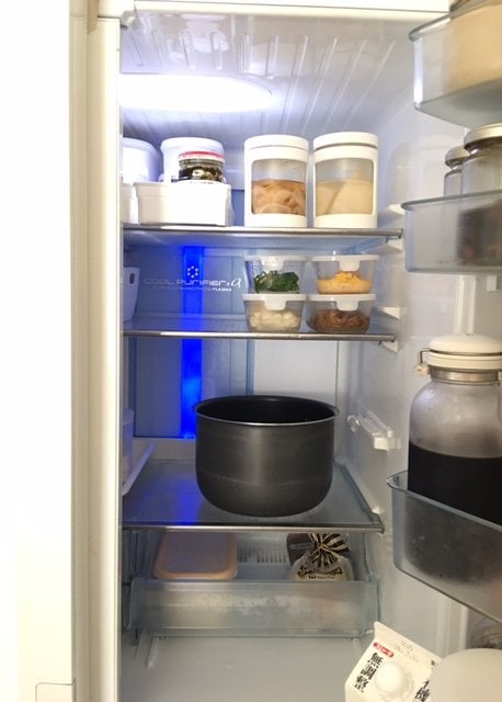 暑いこの時期。炊飯器は予約タイマーを使わないで 冷蔵庫を活用した方 