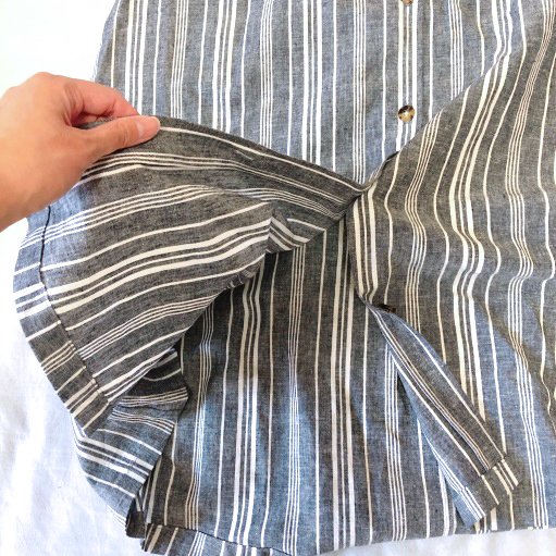 しっかりとした生地なので透け感も気になりません