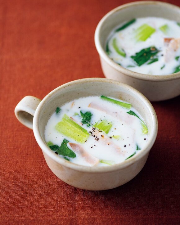 ハムのミルクスープ