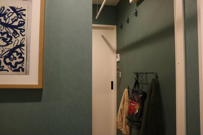 洗濯室　フック　