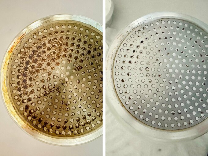 鍋の焦げつきビフォーアフター