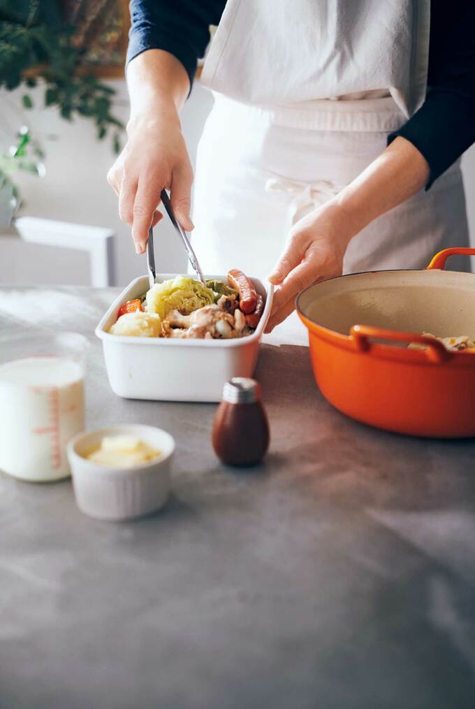 フランス式の野菜3日使い回し術！