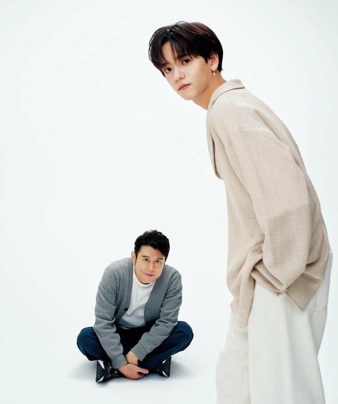 原田泰造さんと中島颯太さん