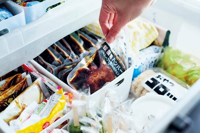 冷凍のハンバーグ