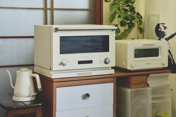 デザイン重視で選び抜い た 「 バルミューダ 」 の調理家電