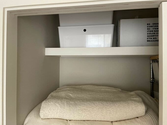 クローゼットの中