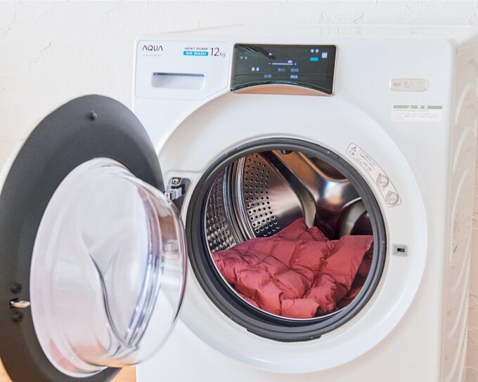 乾燥機へいれる