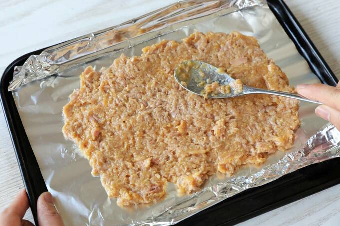 ツナみそをのばす