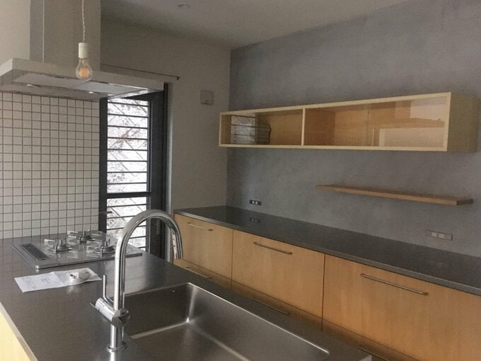 新築当時のキッチン