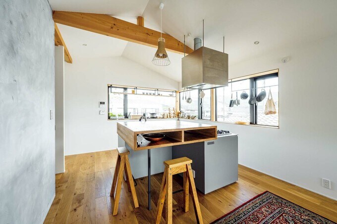 コンパクトなキッチン