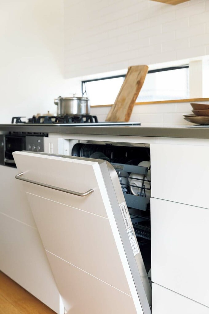 大型食洗機も扉を統一