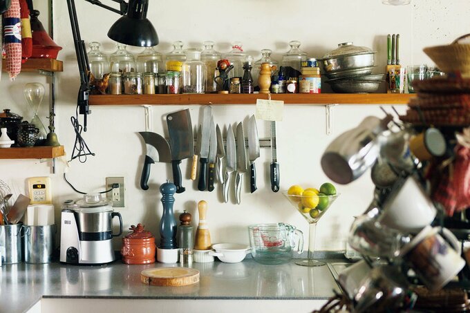 よく使う道具やスパイス類