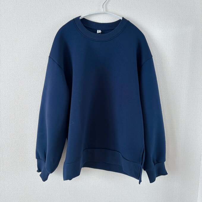 GU「パフスウェットオーバーサイズプルオーバー」