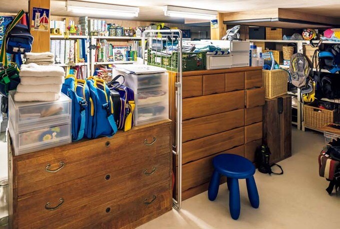 約12畳ある床下収納