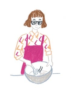 泡立て器でといでもおいしく炊ける