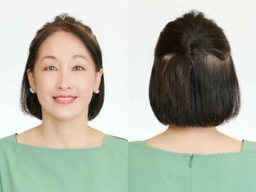 暑い日も快適、短い髪がすっきり決まる「簡単まとめ髪」。すてきに見せるコツは“後頭部のふんわり感”