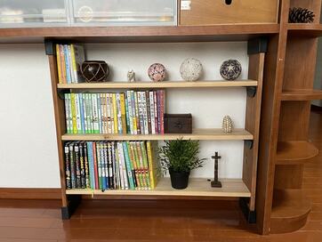 ディアウォールで簡単DIY！キッチンのカウンター下に、ピッタリサイズの収納棚ができた