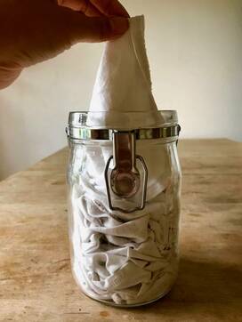 古いタオルやTシャツを捨てずに再利用！鼻をかんだり、掃除に大活躍