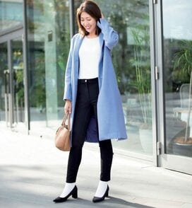 真冬のパステルでヌケ感を！最旬トレンドスナップ