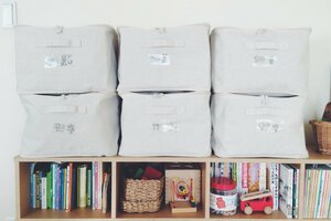 『1サイズを2シーズンに分ける』仕分け方