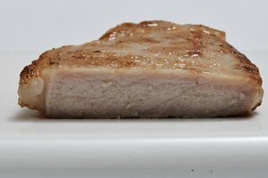 塩水で戻した肉とそのままの肉を実食して比較!