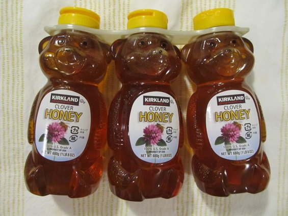 かわいいクマのボトルの大人気ハチミツ