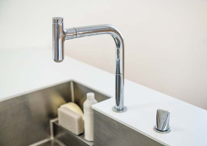 水栓金具はハンスグローエ