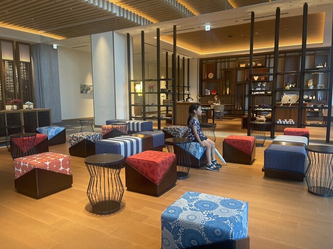 娘さんと県内ホテルに週末ステイ