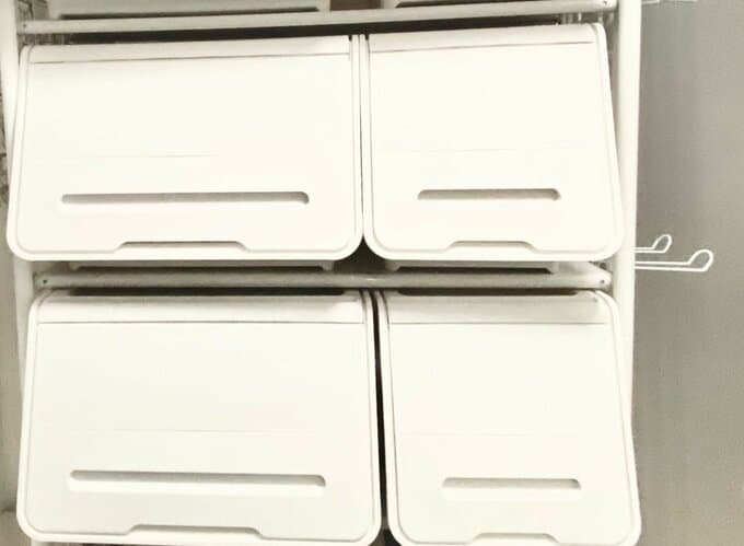 瞬時に生活感をなくしてスッキリ見せることもできます