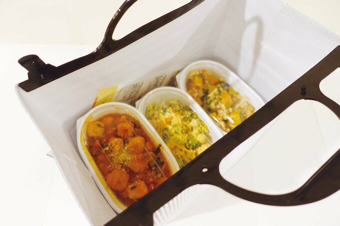 宅配サービスのごはん