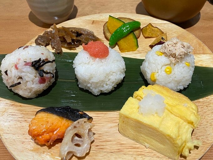 朝倉さんひとり旅の朝食