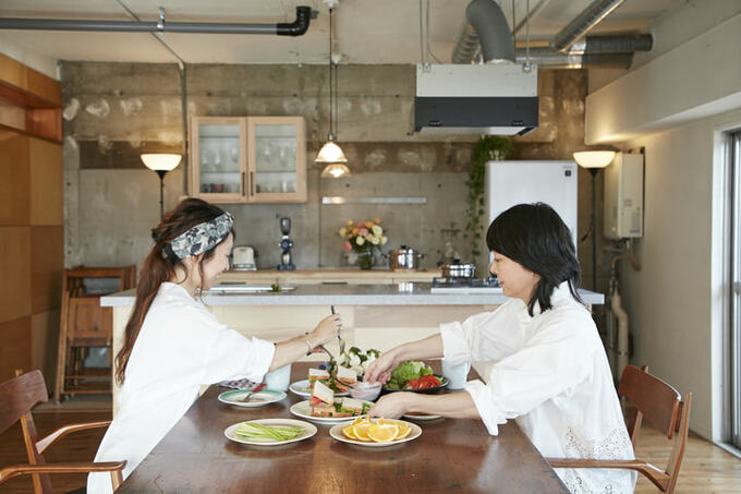 広々としたダイニング