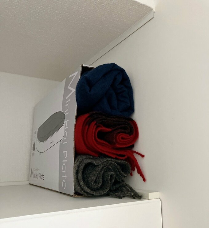 くるくる丸めて